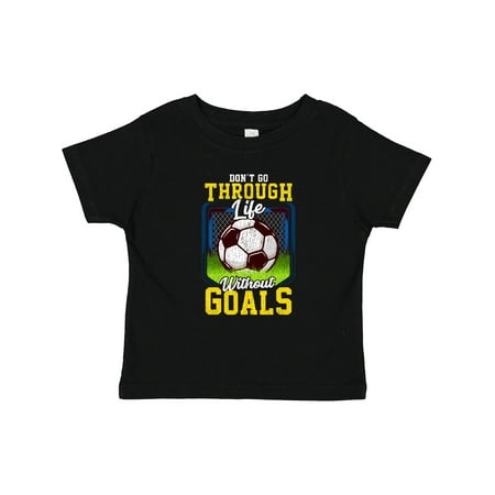 

Inktastic Soccer Funny Goals Gift Toddler Boy or Toddler Girl T-Shirt