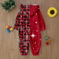 thumbnail image 4 of Dsscvnef Matching Family Outfits Christmas Family Matching Pajamas Hooded Jumpsuit Winter Warm Zip Up Rompers for Kid Pajamas for Family of 3 plus Dog Pajamas Set for Family of 4, 4 of 8