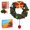 A, variant on Musbetu Christmas Crochet Kit for Beginners DIY Material Bag with Hooks Yarns Step-by-Step Tutorials Crochet Starter Kit Xmas Gifts