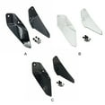thumbnail image 3 of Thinsony 2pack/lot Side Windscreen Windscreen Panel Light And Durable For Stability Adjustability white 1Set, 3 of 6