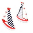 thumbnail image 3 of Wooden Sailboat,Mini Decorative Sailing Boat Wood Boat Model Sailing Ship Model Proven Performance, 3 of 6