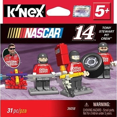 K'Nex Office Depot Pit Crew Figure Set