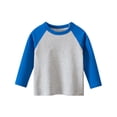 thumbnail image 4 of Taybagh Shirts for Boys Raglan Sleeve Color Blocking Teen Shirts Versatile Newborn Boy Clothes with Long Sleeve, 4 of 4