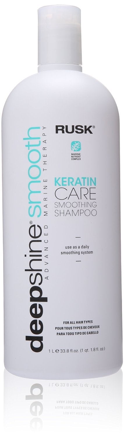 Rusk Deep Shine Smooth Keratin Care Smoothing Shampoo 33.8 fl Oz
