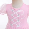 thumbnail image 3 of Little Girls Ariel/Aurora Princess Dress Casual Halloween Birthday Tulle Skirt, 3 of 6