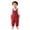 C-Watermelon Red144, variant on JIAYUE Overalls For Boys Girls Solid Color Long Sleeve Square Neckline Pull-On For Toddler Seasonal Comfortable Casual Wear