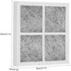 thumbnail image 2 of 2x filtros de refrigerador de repuesto para refrigeradores LG Pure'N'Fresh reemplaza ADQ73214404 ADQ73334008 ADQ73334003 LT120F filtro de aire del congelador filtro fresco Sincero  lindo mini, 2 of 7
