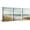 Beach Theme Wall Art, variant on Abstract Beach Picture Wall Art: Coastal Grass Seascape Artwork Print on Canvas for Walls (12”x16”x3pcs)