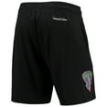 thumbnail image 3 of Men's Mitchell & Ness Black Miami Heat Hardwood Classics Color Bomb Energy Shorts, 3 of 3
