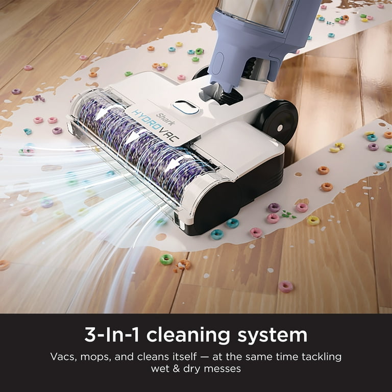 Shark WD101 HydroVac XL 3-in-1 Vacuum, Mop & Self-Cleaning System with  Antimicrobial Brushroll* & Solution for Multi-Surface , Perfect for  Hardwood
