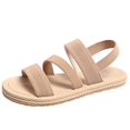 thumbnail image 2 of XDDST Women Summer Sandals Spring New Flat Shoes Beach Sandals Soft Sole Large Size Women's Shoes, 2 of 8