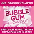 thumbnail image 4 of ACT Kids Anticavity Fluoride Toothpaste, Bubble Gum Blowout, 4.6 oz., 4 of 12