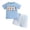 A29-Blue, variant on Girls 2 Piece Summer Outfits Cute Smocked Cozy Top and Shorts Set for Children Casual(White,18-24 Months)