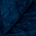 thumbnail image 2 of JWH Handmade Decorative Soft and Smooth Velvet Lumbar Pillow Covers for Simple Decoration 14x24inch Navy Blue, 2 of 10