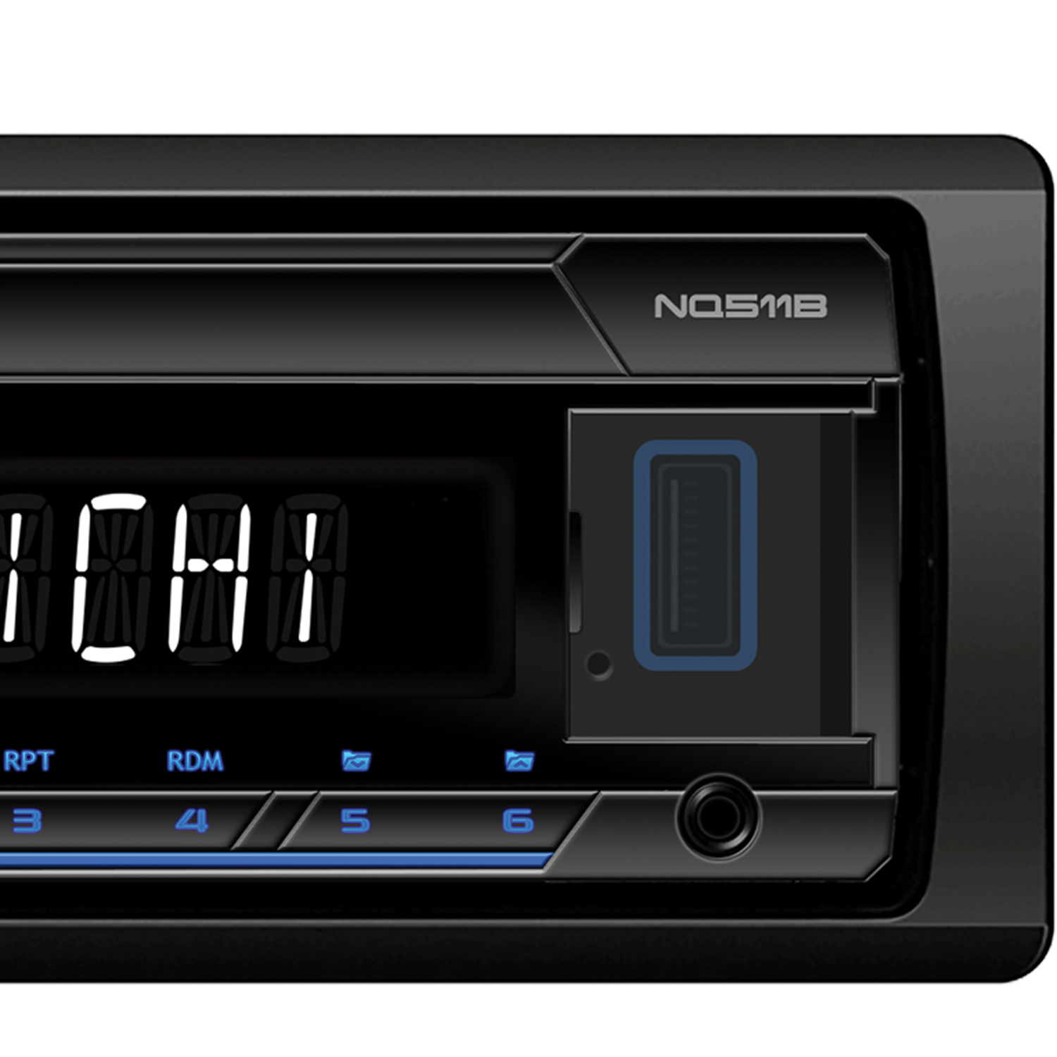 Nakamichi NMNQ511B NQ511B Single-DIN In-Dash Digital Media