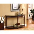 thumbnail image 2 of Bowery Hill Grandia Transitional Wood 1-Shelf Console Table in Dark Cherry, 2 of 7