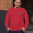 thumbnail image 4 of Country Boy Camo Crest Long Sleeve T-shirt Small Town Rodeo Cowboy USA Military, 4 of 7