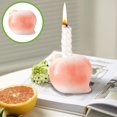 thumbnail image 1 of RKSTN Ceramic Candlestick Personalized Colorful Peach Ornament Practical Ceramic Candlestick Home Table Romantic Candlelight Dinner Decoration, 1 of 5