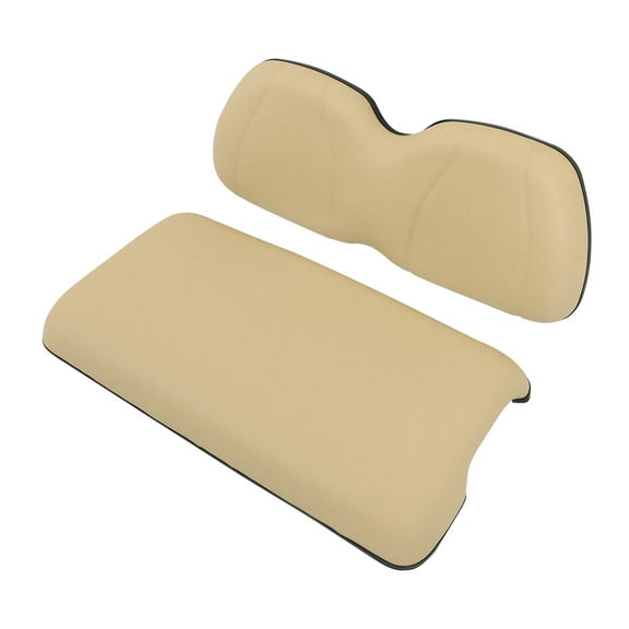 munirater Beige Front Seat Cushion and Backrest Set Replacement for Precedent 2004-2011 Golf Carts