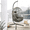 OT014-GERY-GREY, variant on Bifanuo Swing chair clearance indoor Home Outdoor Egg Swing Chair, Patio Hanging Wicker basket stand with Soft Cushion UV Resistant 350LBS Capacity for Patio Backyard