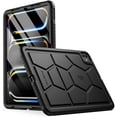 thumbnail image 1 of Funda Poetic TurtleSkin para iPad Pro 11 2024 (5ª generación), color negro, 1 of 6