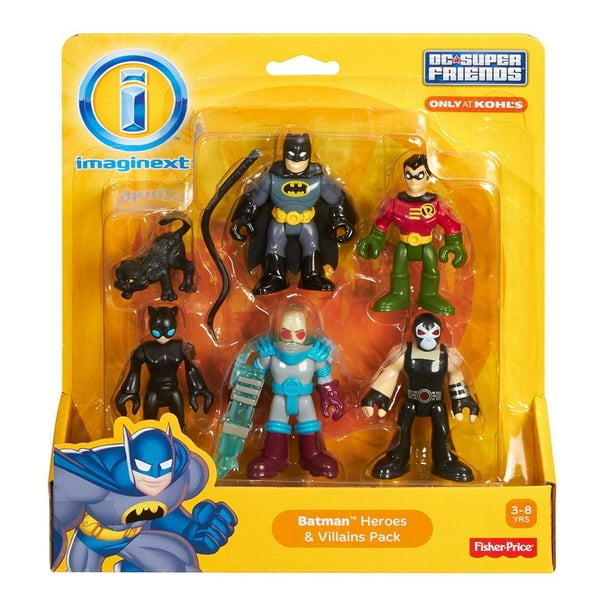 Batman Heroes y Villains Imaginext Pack Bodega Aurrera en línea - Main Image