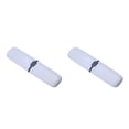 thumbnail image 1 of Maytalsory Tooth Brush Toothpaste Storage Box with Lid Portable Smooth Cases Chopsticks Forks Organizer Travel Office Party White 2Set, 1 of 6