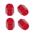 thumbnail image 1 of Tapas / cubiertas de vástago de válvula de neumático de 4 piezas, de válvula de neumático de aleación CNC para camión, motocicleta y mo Yotijar Vástagos de la tapa de la válvula del neumático de la rueda, 1 of 10