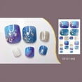 thumbnail image 2 of Fridja Toe Nail Stickers Toe Nail Stickers Bronzing Imitation Diamond Nail Stickers, 2 of 2