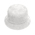 thumbnail image 2 of XIAOCHA Womens Corduroy Bucket Hat Solid Color Sun Hat Daily Casual Hat,White, 2 of 8