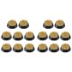 thumbnail image 1 of 8 Pcs Flower Frogs Round Brass Flower Holder Japanese Ikebana Vase, 1 of 5