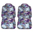 thumbnail image 4 of Haiem Purple Marble Texture Printed Car Seat Covers Set of 2, Universal Fit Car Seat Covers,Protective Seat Covers,Comfortable Car Seat Covers, Easy Installation Seat Covers, 4 of 9