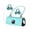 Blue, variant on zhonghuaying X22 Fashionable Clip On Wireless Headphones with Handbag Style,Handbag-Style Bluetooth 6.0 Ear Clip Earbuds with Led Display,50h Play Ipx5 Waterproof for Workouts,Travel(Blue,Standard)