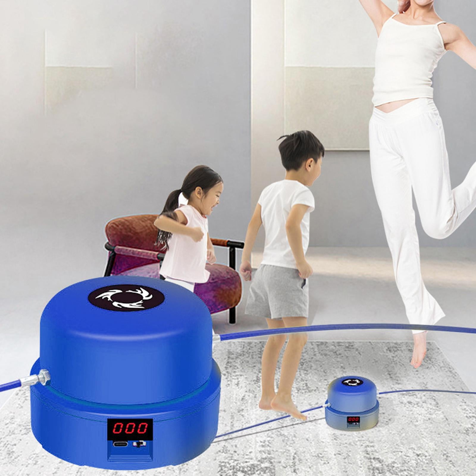 Axioma Machine, Automatic Counting Low Noise Remote Control Skipping Rope for Adults Kids Office Workout Training Entertaining Sports , Blue