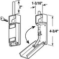 thumbnail image 2 of Prime-Line Products-Slide U 9997 Keyed Bolt Lock  Aluminum, 2 of 3