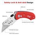 thumbnail image 2 of Cuchillo utilitario plegable Vickay Heavy Duty con 5 hojas SK5, 2 of 7