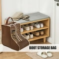 thumbnail image 6 of TUSANG Boots Shoe Storage Bag, Dustproof Packaging Wardrobe Carrying Bag for Travel and Daily Use, Portable Tall Boots Storage Bags,Protector Bag, Used for Storage and Travel., 6 of 8