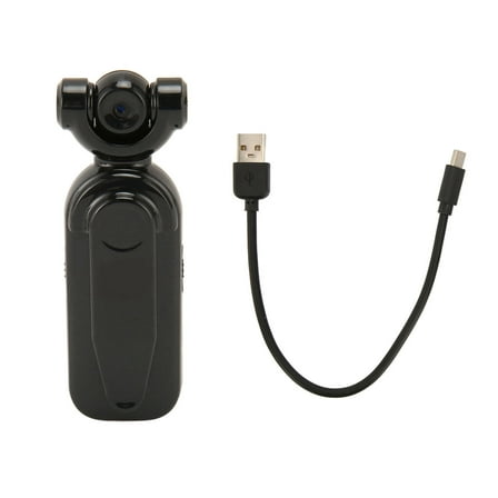 Digital Voice and Video Recorder HD 1080P AI Intelligent Noise Reduction 180 Degree Rotation Portable Digital Recorder 64GB