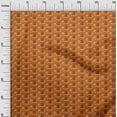 thumbnail image 3 of oneOone Rayon Orange Fabric Kalamkari Craft Projects Decor Fabric Printed By The Yard 56 Inch Wide, 3 of 5