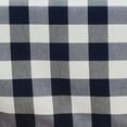 thumbnail image 3 of Fennco Styles Buffalo Plaid Collection Classic Checked Cotton Blend Cloth Napkin Navy Blue 20 x20 Inch, Set of 4 - Dinner Napkins for Banquets, Christmas, Special Events and Home DÃ©cor, 3 of 3