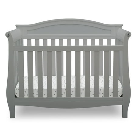 UPC: 0080213062835 | Delta Children Lancaster 4-in-1 Convertible Baby Crib Grey