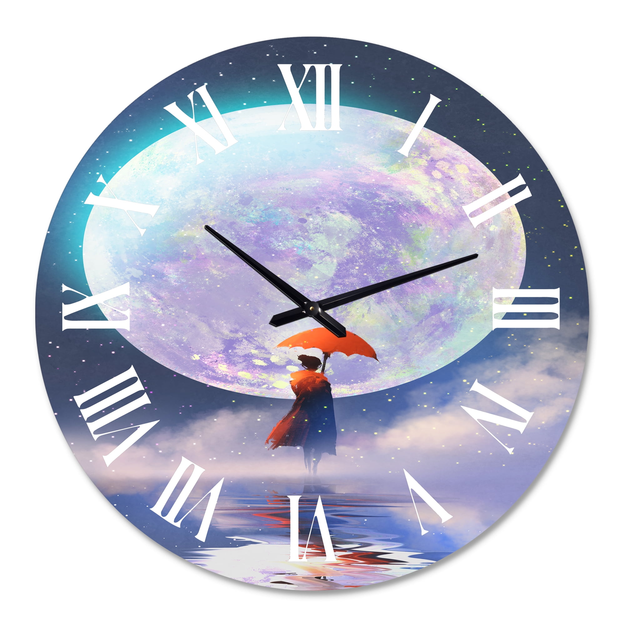 Designart 1 in Traditional Wall Clock