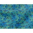 thumbnail image 4 of oneOone Viscose Jersey Medium Blue Fabric Batik Sewing Fabric By The Yard Printed Diy Clothing Sewing Supplies 60 Inch Wide - L2, 4 of 5
