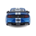 thumbnail image 5 of 2020 Ford Mustang Shelby GT500, Blue - Maisto 31388BU - 1/18 scale Diecast Model Toy Car, 5 of 9