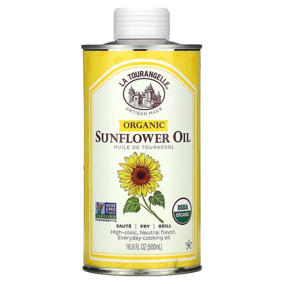 La Tourangelle, Organic Sunflower Oil, 16.9 fl oz (500 ml)