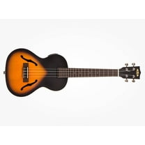 Kala KA-JTE/2TS Archtop Tenor Ukulele, Tobacco Burst
