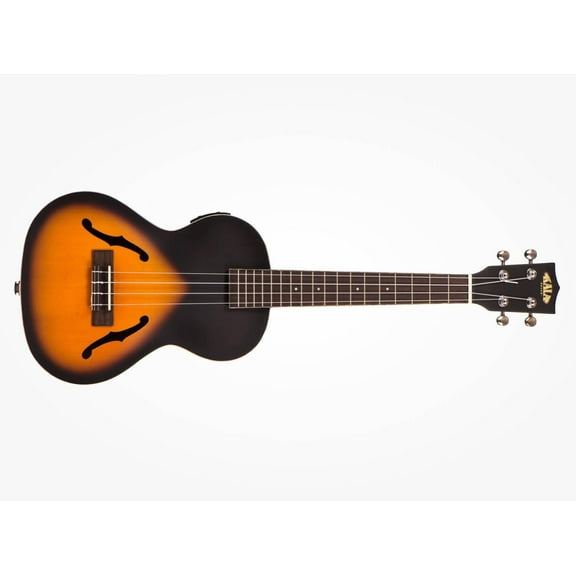 Kala KA-JTE/2TS Archtop Tenor Ukulele, Tobacco Burst