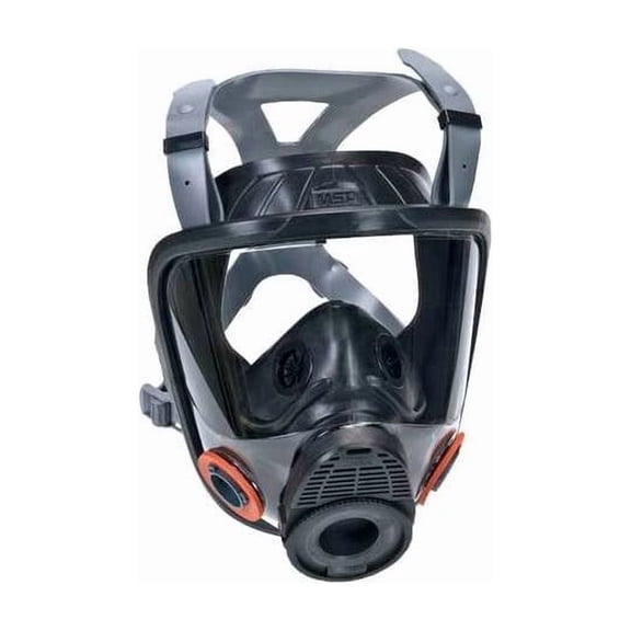 Msa Safety Full Face Respirator,L,Black 10083790