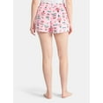 thumbnail image 4 of Holiday Time Women's and Women's Plus Christmas Sleep Shorts, 2-Pack, Sizes XS-3X, 4 of 7