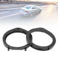 thumbnail image 4 of Speaker Adapter Rings, ABS Plastic Black Easy Installation  Speaker Gasket  Replacement For FIT 2008-2014 For Car, 4 of 8